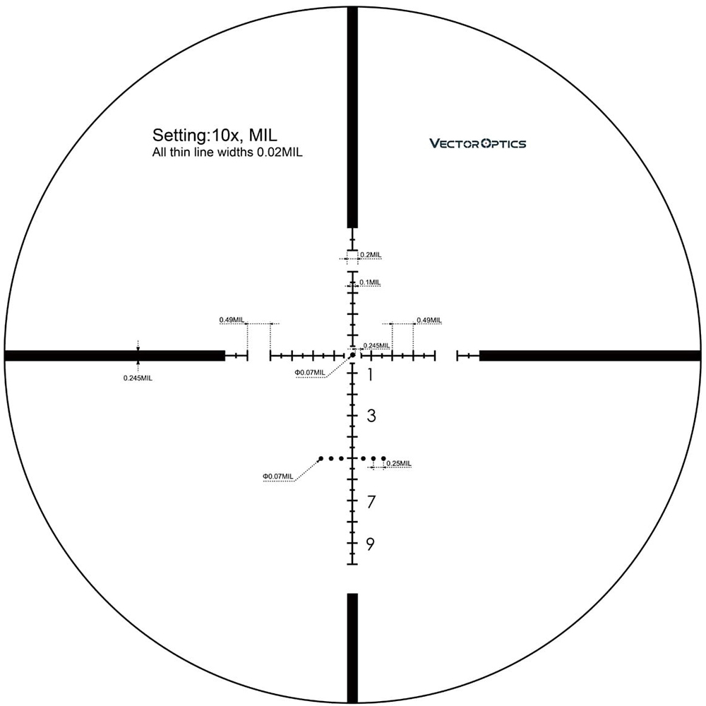 Прицел оптический Vector Optics Marksman 6-25x50 (30mm) SFP SCOL-11 Фото 6